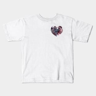 Crystal heart Kids T-Shirt